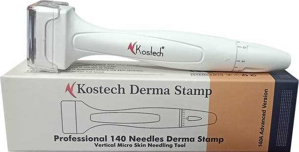 कोस्टेक Adjustable Derma Stamp upto 0mm-3mm 140 Titanium Alloy Micro-Needling