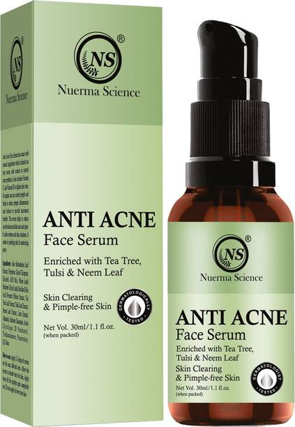 Nuerma Science Anti-Acne Serum Acid Acne Pimple and Oil Control Serum Pore Minimizer Serum for Acne Skin Clearing Acne, Breakout, Pimple