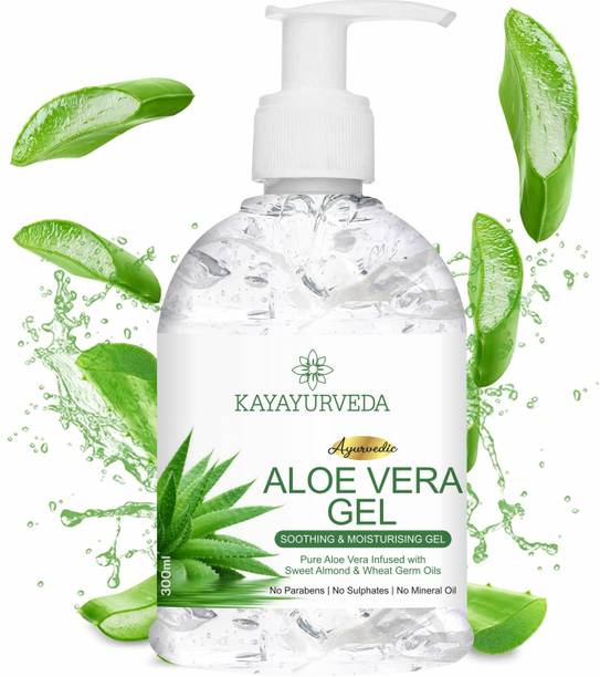 KAYAYURVEDA Aloe Vera Gel 100% NATURAL & Pure- Multipurpose Gel for Skin and Hair