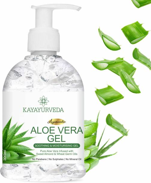 KAYAYURVEDA Pure Aloe Vera Gel - Moisturize Skin & Younger Looking