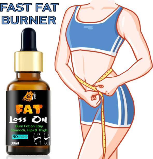 Ordershock Fat Loss Oil, Belly Natural Drainage Ginger Oil Essential Relax Belly 30 ML