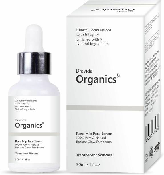 Dravida Organics Rose Hip Radiant Glow Face Serum