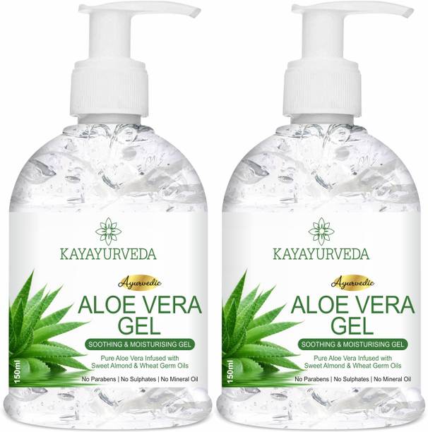 KAYAYURVEDA Pure Aloe Vera Gel for Moisturize Skin & Younger Looking