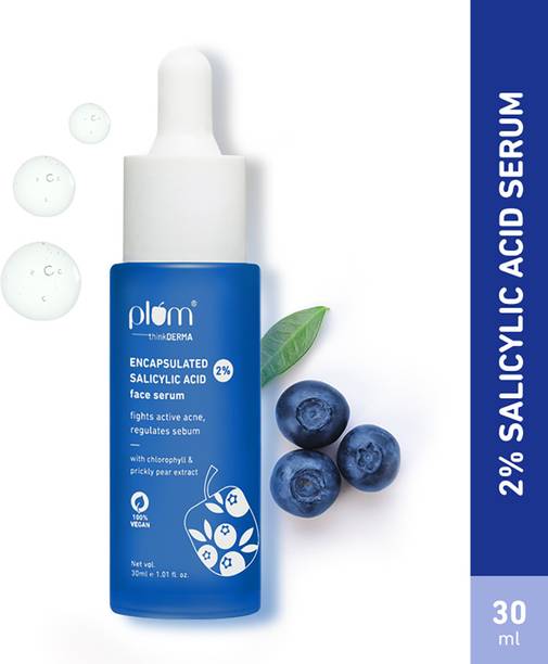 Plum thinkDERMA 2% Encapsulated Salicylic Acid Face Serum | Fights Active Acne