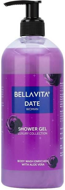 BELLAVITA DATE WOMAN Body Wash|With Fruity & Woody Notes, helps in moisturising Skin|