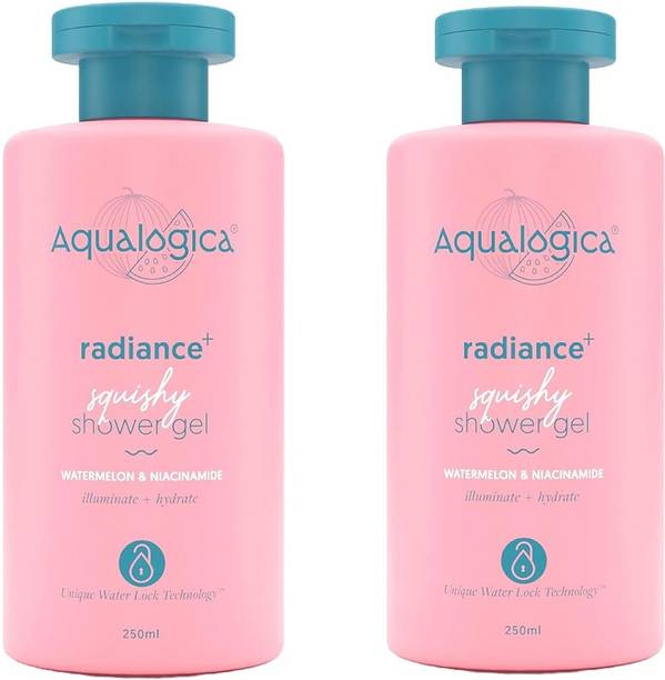 Aqualogica Radiance+ Squishy Shower Gel with Watermelon & Niacinamide