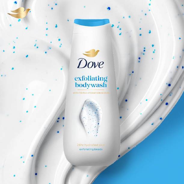 DOVE Exfoliating Bodywash with Triple Hydration Serum