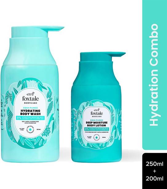 Foxtale Hydrating Body Wash & Lotion | For Soft & Glowing Skin