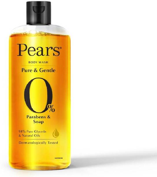 Pears Pure and Gentle Body Wash,Paraben Free Shower Gel with 98% Pure Glycerin