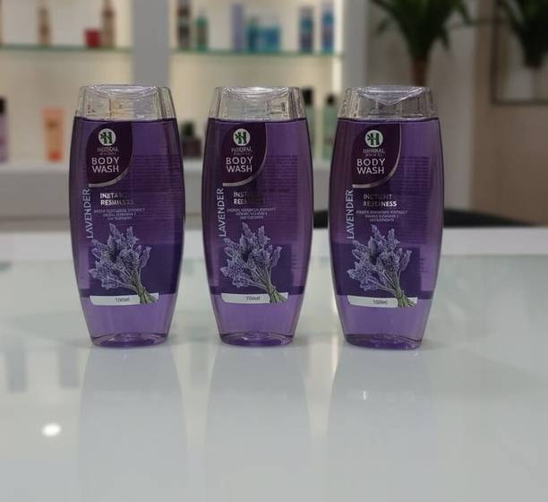 GROOVS HERBAL LAVENDER BODY WASH PACK OF 3