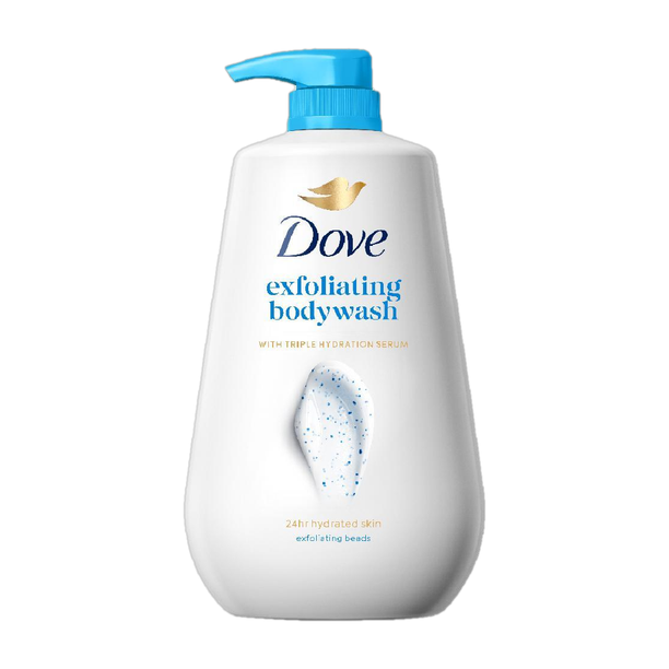 DOVE Exfoliating Bodywash with Triple Hydration Serum