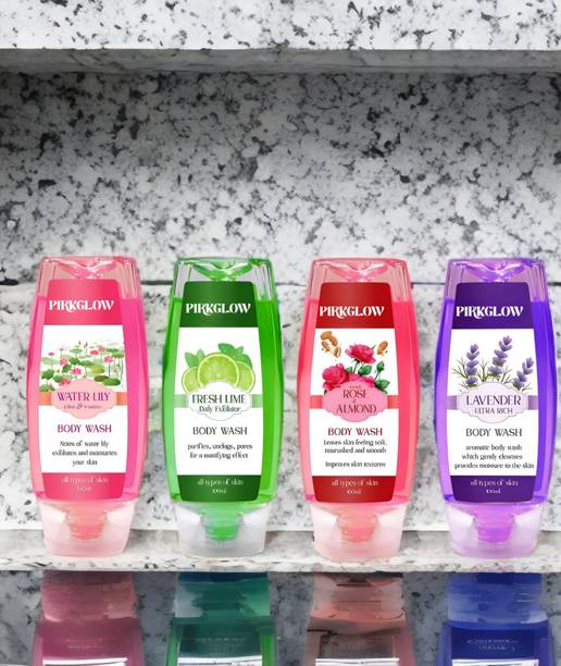 PIRKGLOW Floral Whisper smooth and moisturised Body wash