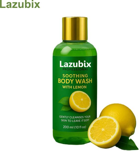 Lazubix Natural Lemon Body Wash 200ML | Long-Lasting