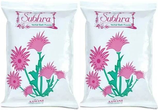 Subhra Herbal Bath Powder 450gx2 Super Pack