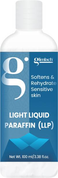 GLIMLACH 100% Pure Light Liquid Paraffin For Dry, Rough, Skin & Irritation