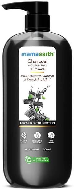 Mamaearth Charcoal Moisturizing Body Wash with Activated Charcoal & Energizing Mint Scent