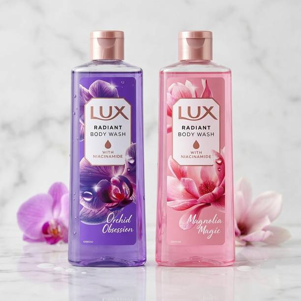 LUX Orchid Obsession and Magnolia Magic Body Wash