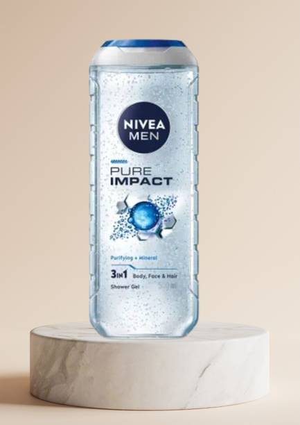 Nivea Men Pure3 Impact Body wash| Purifyind and Mineral-250ml