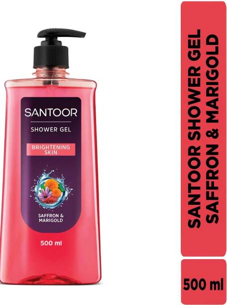Santoor Shower Gel Saffron and Marigold� Body Wash