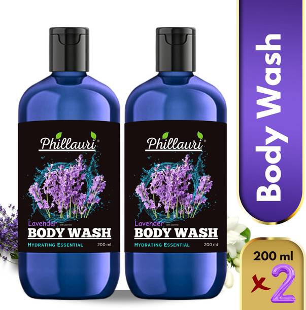 Phillauri Lavender Refreshing and Nourishing Shower with Our Moisturizing Body Wash