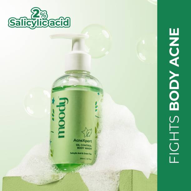 मूडी AcneXpert Body Wash with Salicylic Acid & Green Tea