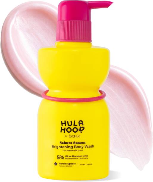Foxtale Hula Hoop Brightening Body Wash | Exfoliates & Reduces Tan