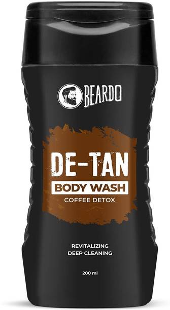 BEARDO De-Tan Body Wash for Men | Coffee & Aloe Extracts Refreshing Fragrance |Caffeine 200 ml