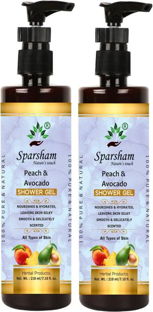 SPARSHAM Peach & Avocado, Shower Gel 420ML