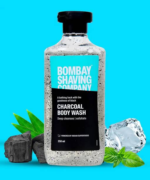 BOMBAY SHAVING COMPANY Charcoal Body wash | De-Tan Shower Gel for Men