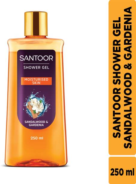 Santoor Shower Gel Sandalwood and Gardenia