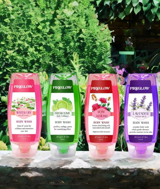 PIRKGLOW Pomegranate Pop smooth and moisturised Body wash