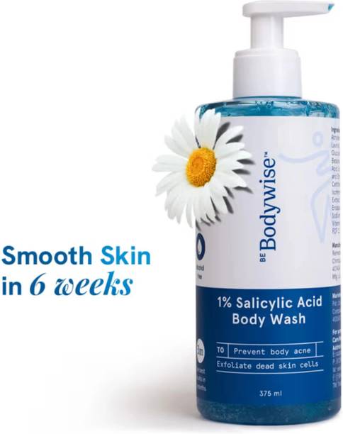 Be Bodywise 1% Salicylic Acid Exfoliating Body Wash | Prevents Back & Body Acne |Shower Gel