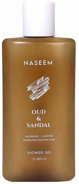 Naseem Oud & Sandal Shower Gel with Rich Oriental and Woody Notes