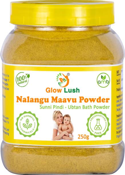 Glow Lush Nalangu Maavu powder |Ubtan| Sunni Pindi