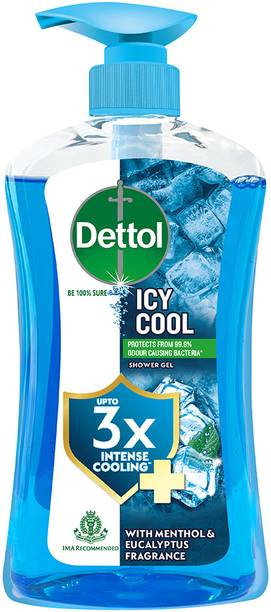 Dettol Icy Cool Body Wash Pump for Men Goodness of Salicylic Acid |Menthol Freshness 500 ml
