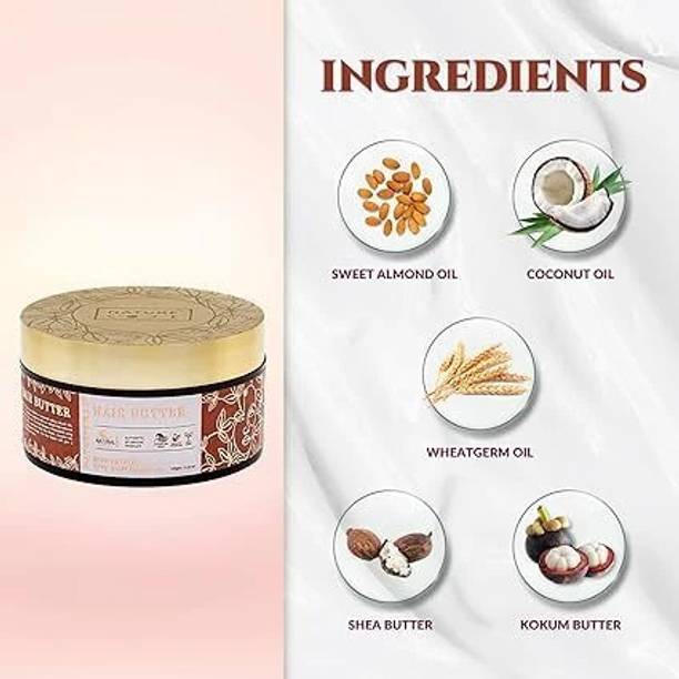 Nature Code Hair Butter Hair Mask For Frizz-Free Hair | Hair Spa Treatment For Smooth Hair