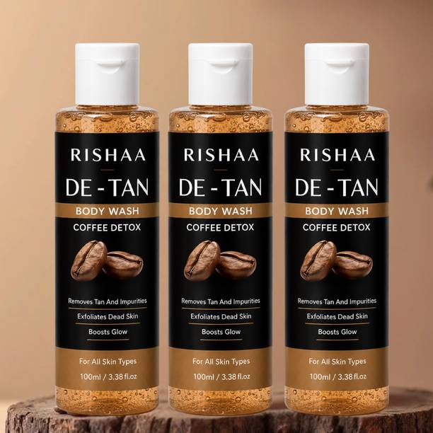 Rishaa Coffee Brightening & Cleansing Wash Combo