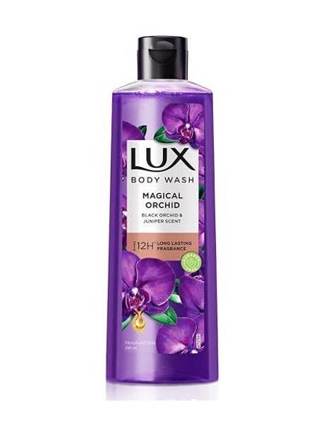 LUX Body Wash Fragrant Skin Black Orchid & Jupiter Scent 245ml