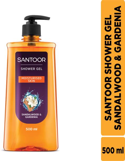 Santoor Shower Gel Sandalwood and Gardenia