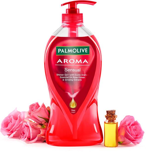 PALMOLIVE Rose & Orange Essential Oil Aroma Sensual, Soothing & Brightening Body Wash