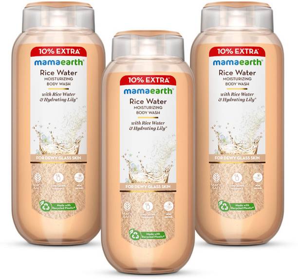 Mamaearth Rice Water Moisturizing Body Wash with Rice Water & Hydrating Lily Scent