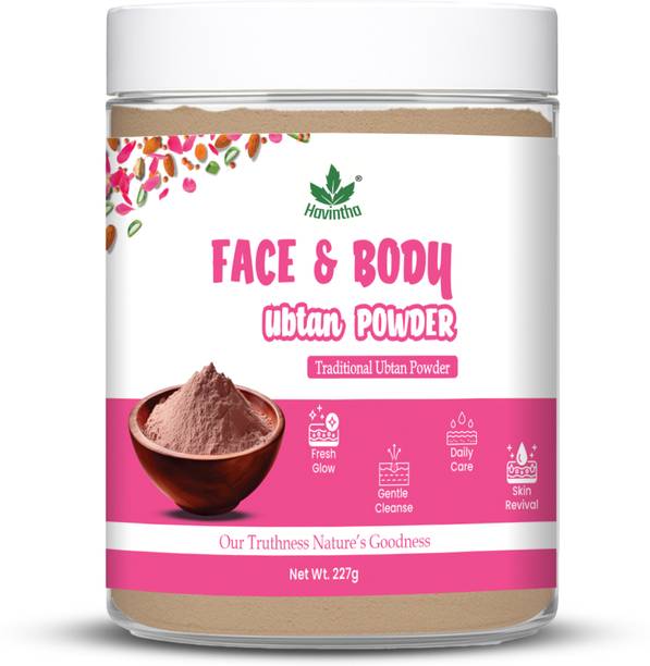 Havintha Natural Face and Body Wash Powder for All Skin Types