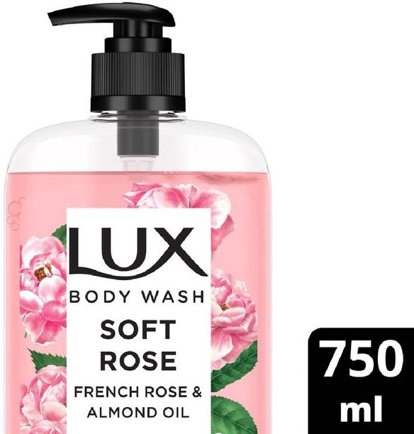 LUX Shower Gel, French Rose Fragrance & Almond Oil Bodywash