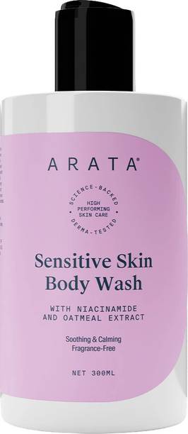 ARATA Sensitive Skin Body Wash with Niacinamide | Reduces Irritation