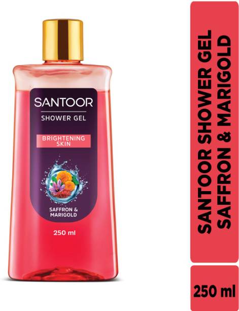 Santoor Saffron & Marigold Skin Brightening Shower Gel For Women