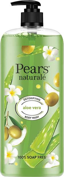Pears Naturale Detoxifying Aloe Vera Body Wash,Paraben Free Shower Gel
