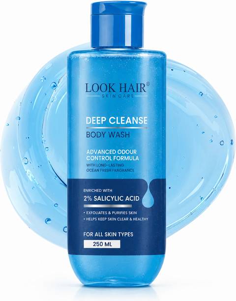 look hair Deep Cleanse Body Wash | Odour Control & Aqua Fresh Feel