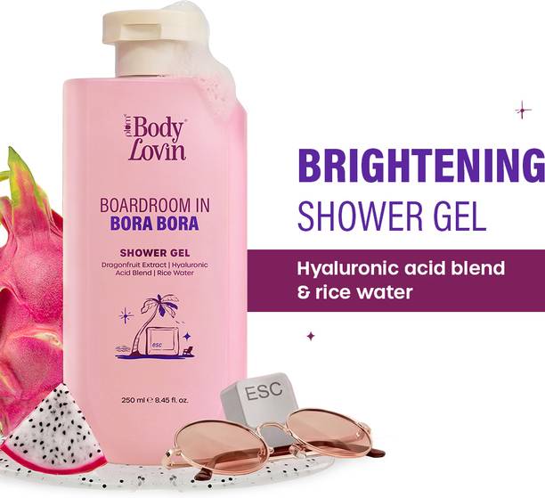 Plum Boardroom In Bora Bora Shower Gel | Hydrating & Brightening | Tropical Frag