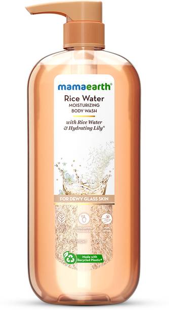 Mamaearth Rice Water Moisturizing Body Wash with Rice Water & Hydrating Lily Scent
