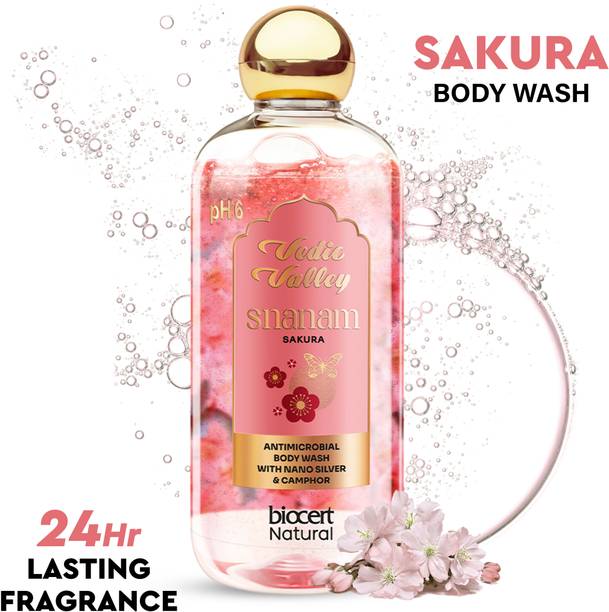 Vedic Valley Body Wash Sakura Biocert Natural